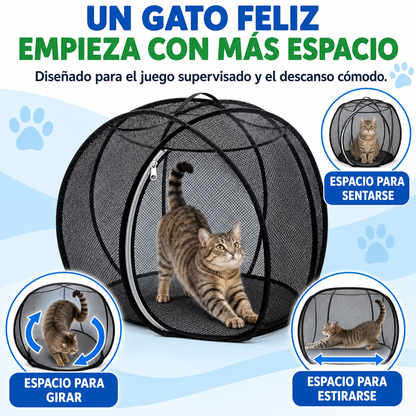 Refugio Portátil para Gatos | 360° Panorámico